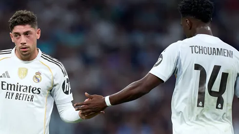 Fede Valverde e Tchouameni. (Photo by Angel Martinez/Getty Images)