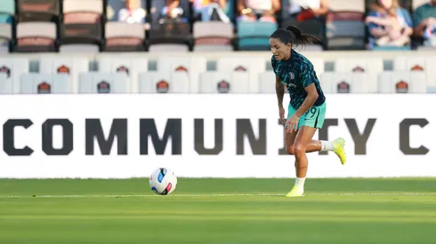 Debinha faz bela atuação contra o Corinthians - Foto: Kenneth Richmond/Getty Images