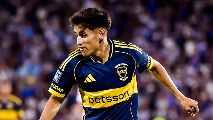Tomas Aranda desperta interesse do City Football Group que planeja contratar a jovem promessa do Boca Juniors. (Foto por Marcelo Endelli/Getty Images)