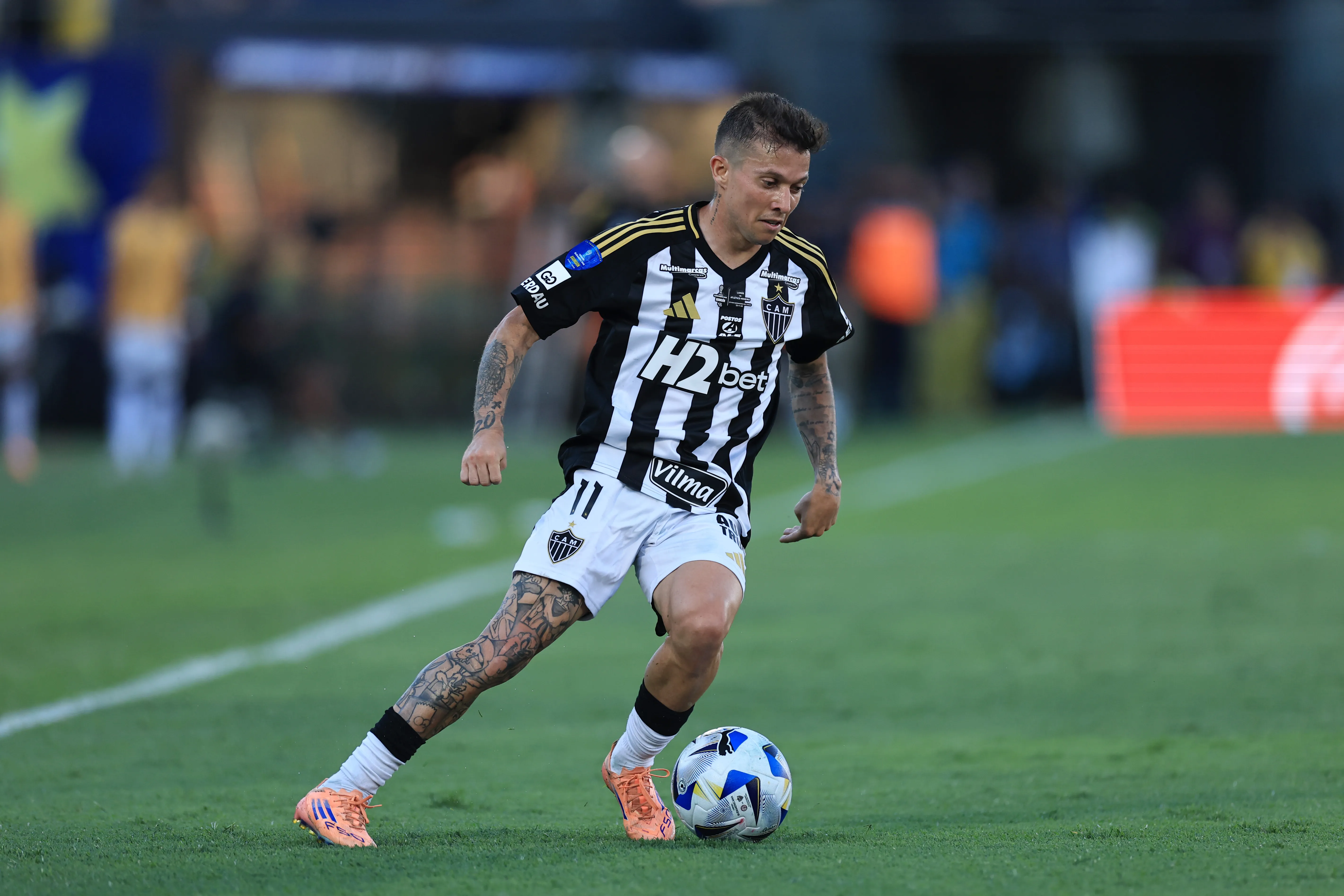 Bernard em ação pelo Atlético Mineiro.  (Foto: Buda Mendes/Getty Images)