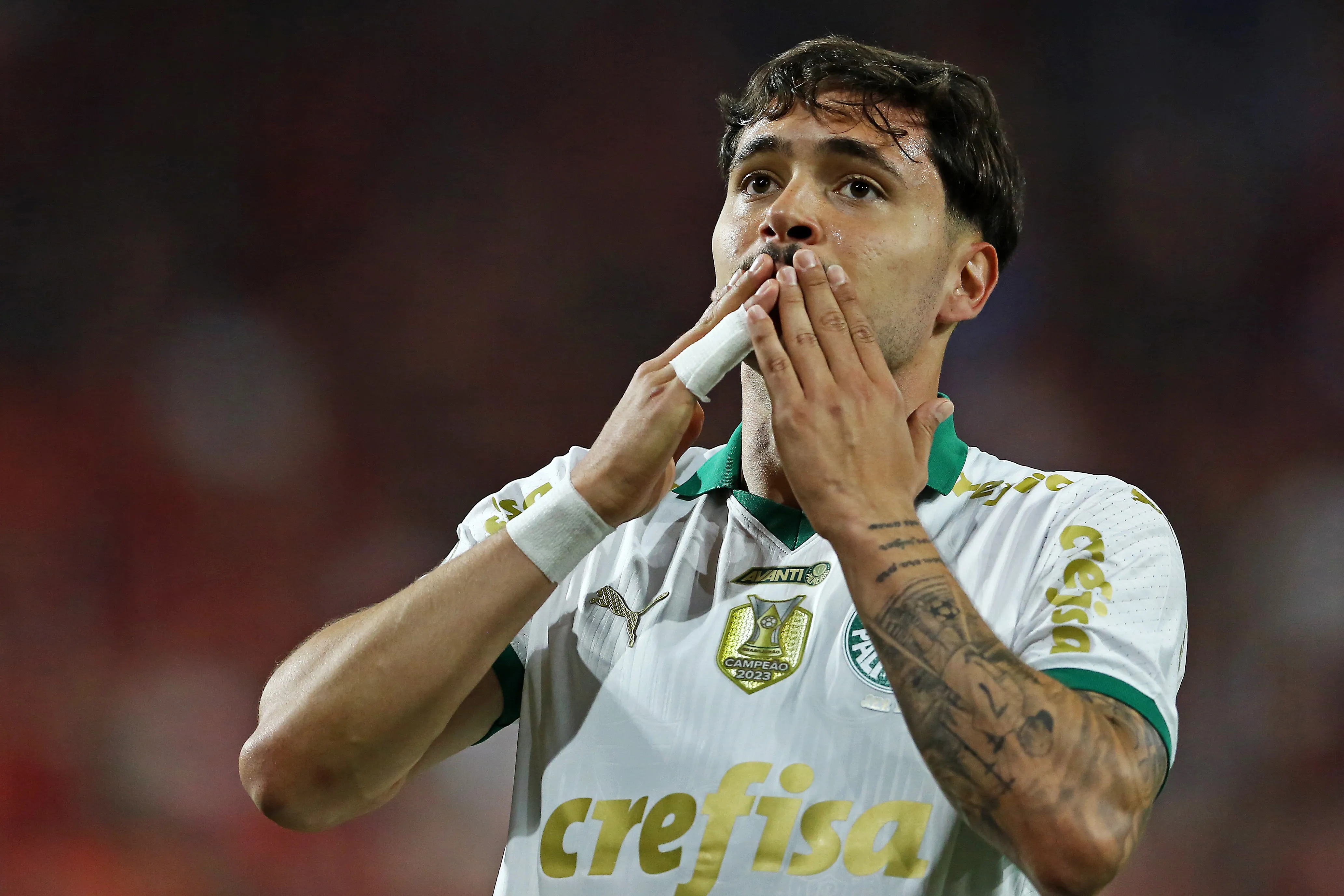 Maurício em ação pelo Palmeiras. Foto: Heuler Andrey/Getty Images)