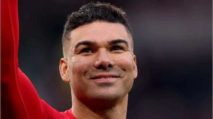 Casemiro se prepara para deixar o Manchester United e pode assinar contrato com o Inter Miami até 2028. (Foto: Carl Recine/Getty Images)