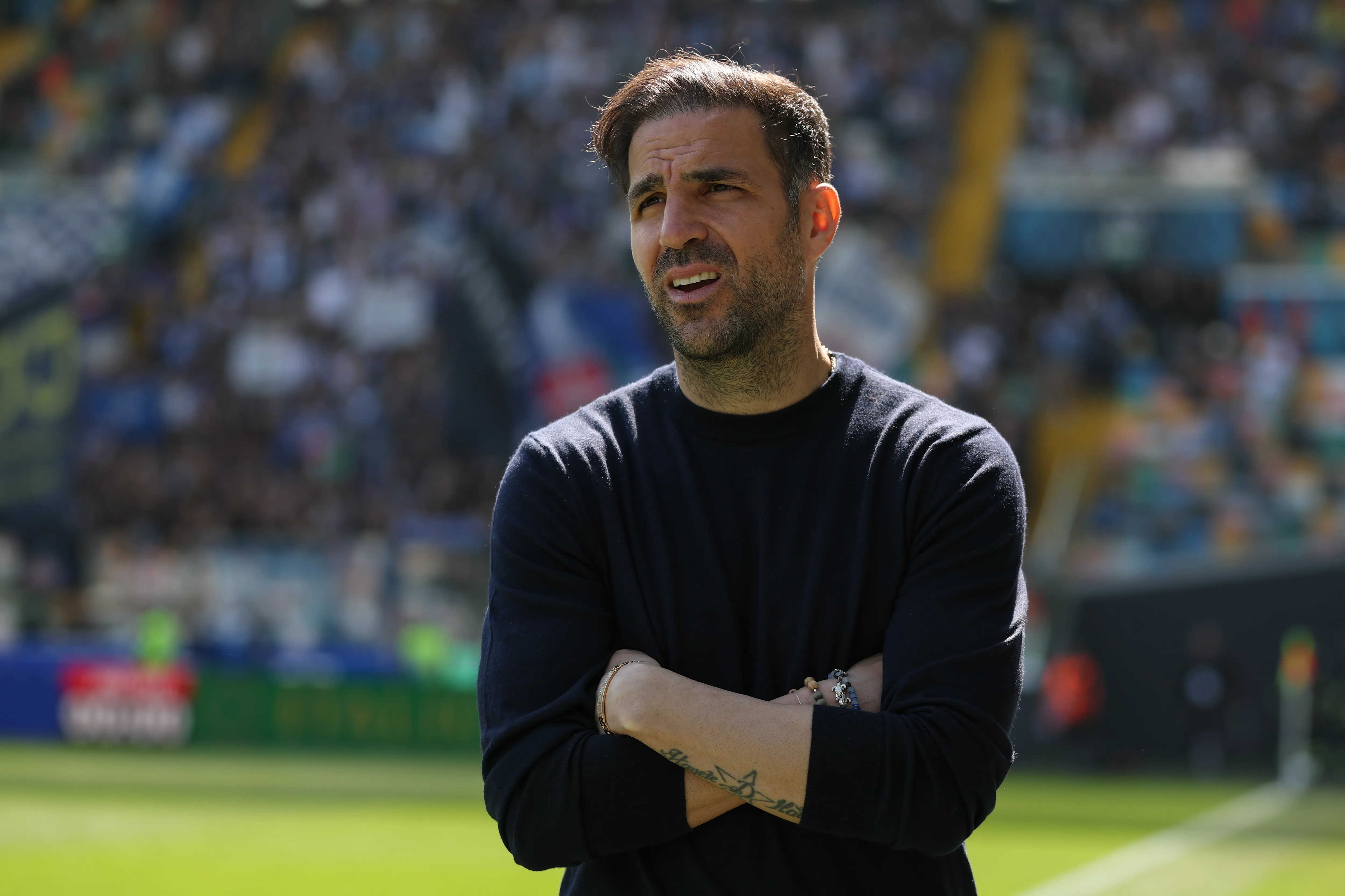 Fábregas faz grande trabalho no Como FC. Foto: Timothy Rogers/Getty Images