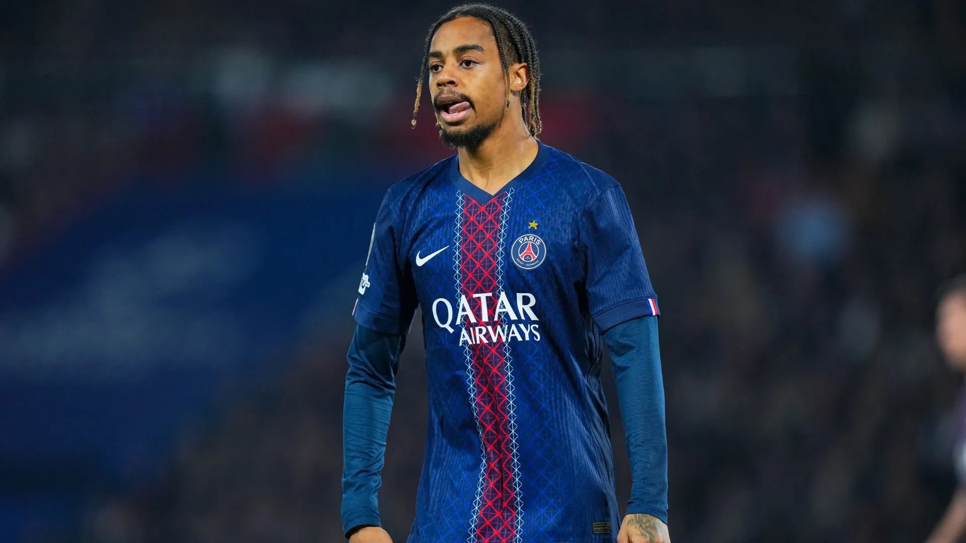 Barcola pode ser relacionado para Liverpool x PSG (foto: Franco Arland/Getty Images)