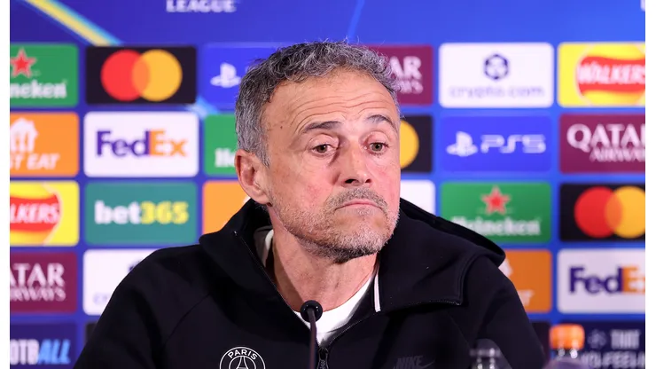 PSG se aproxima de renovação de contrato com Luis Enrique até 2029. (Photo by Luke Walker/Getty Images)