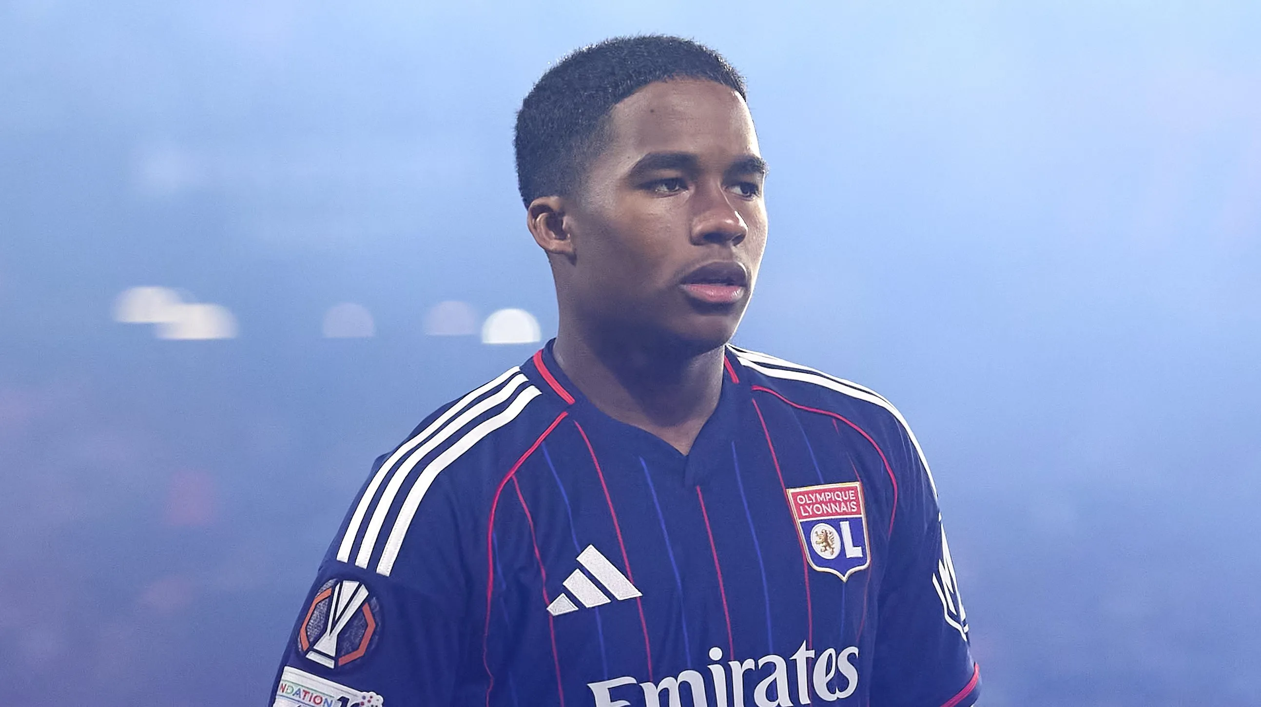 Endrick em jogo do Lyon