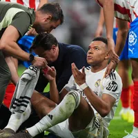 Kylian Mbappé treina e usará bandagem contra o Bayern