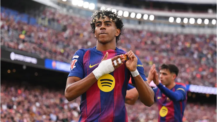 Lamine Yamal, do Barcelona (David Ramos/Getty Images)