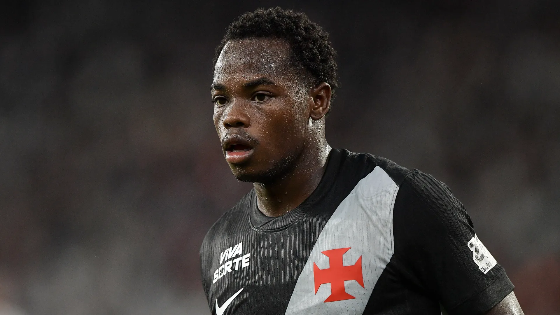 Andrés Gómez durante jogo pelo Vasco