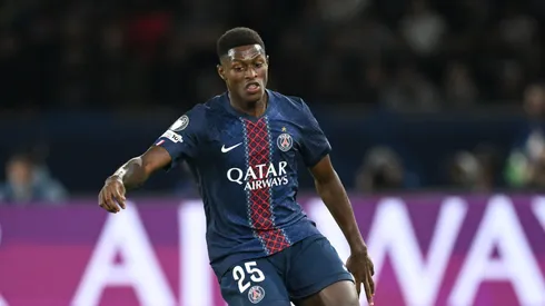 Nuno Mendes, do PSG (Stuart Franklin/Getty Images)