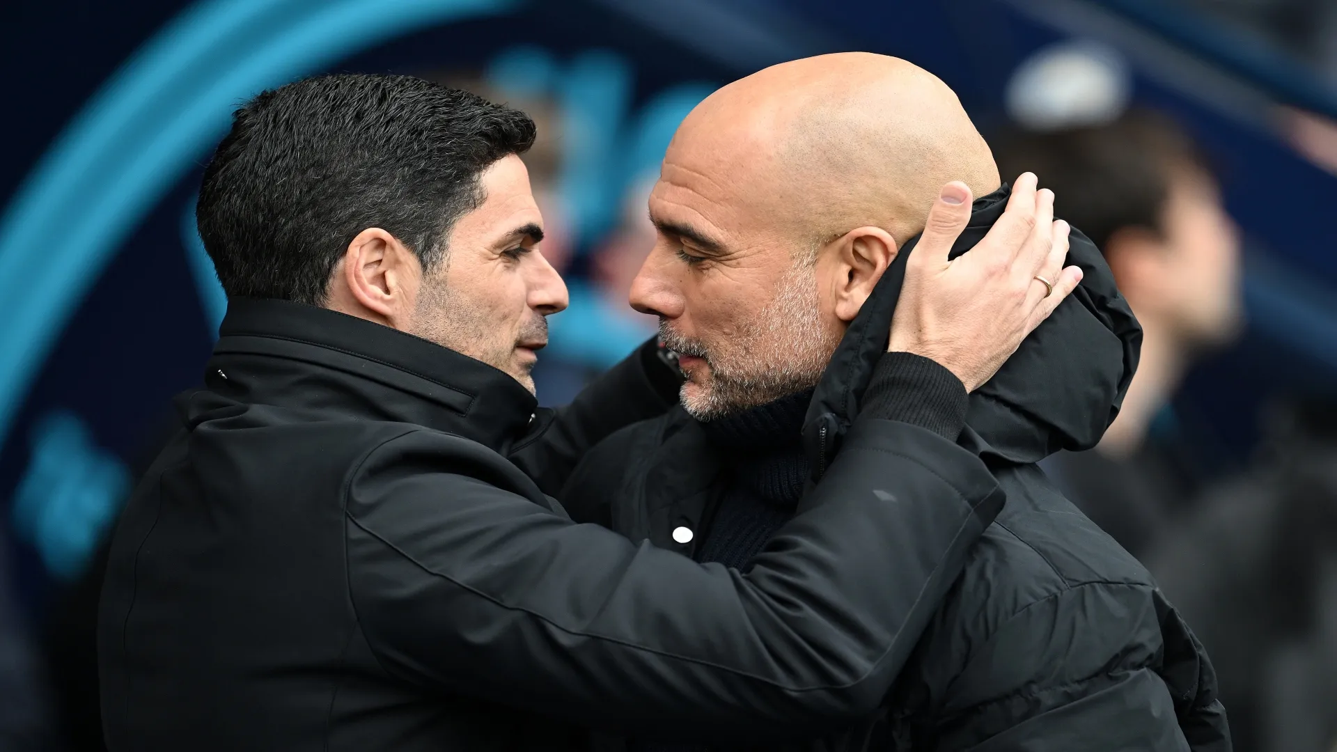 Arteta e Guardiola em mais uma disputa – Michael Regan/Getty Images