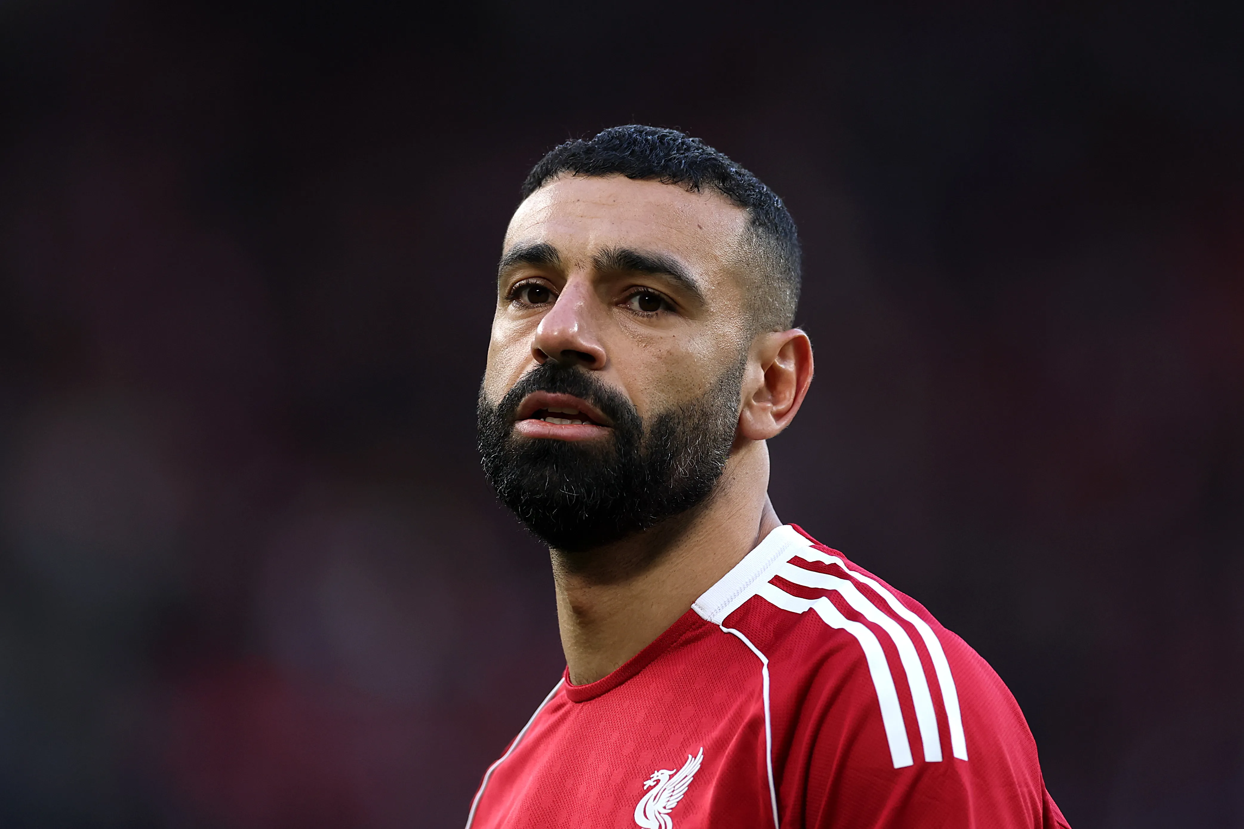 Salah em campo pelo Liverpool (Foto: Kate McShane/Getty Images)