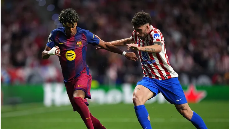 Barcelona é eliminado pelo Atlético de Madrid. Angel Martinez/Getty Images.