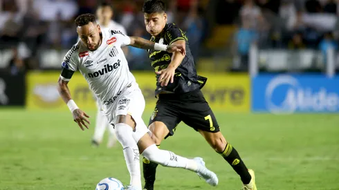 Recoleta empata com o Santos. Foto: Mauricio De Souza/AGIF
