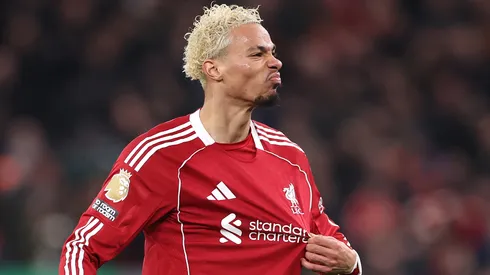 Ekitiké em campo pelo Liverpool. Foto: Stu Forster/Getty Images