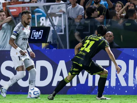 Santos x Deportivo Recoleta tem discussão entre Neymar e torcedores