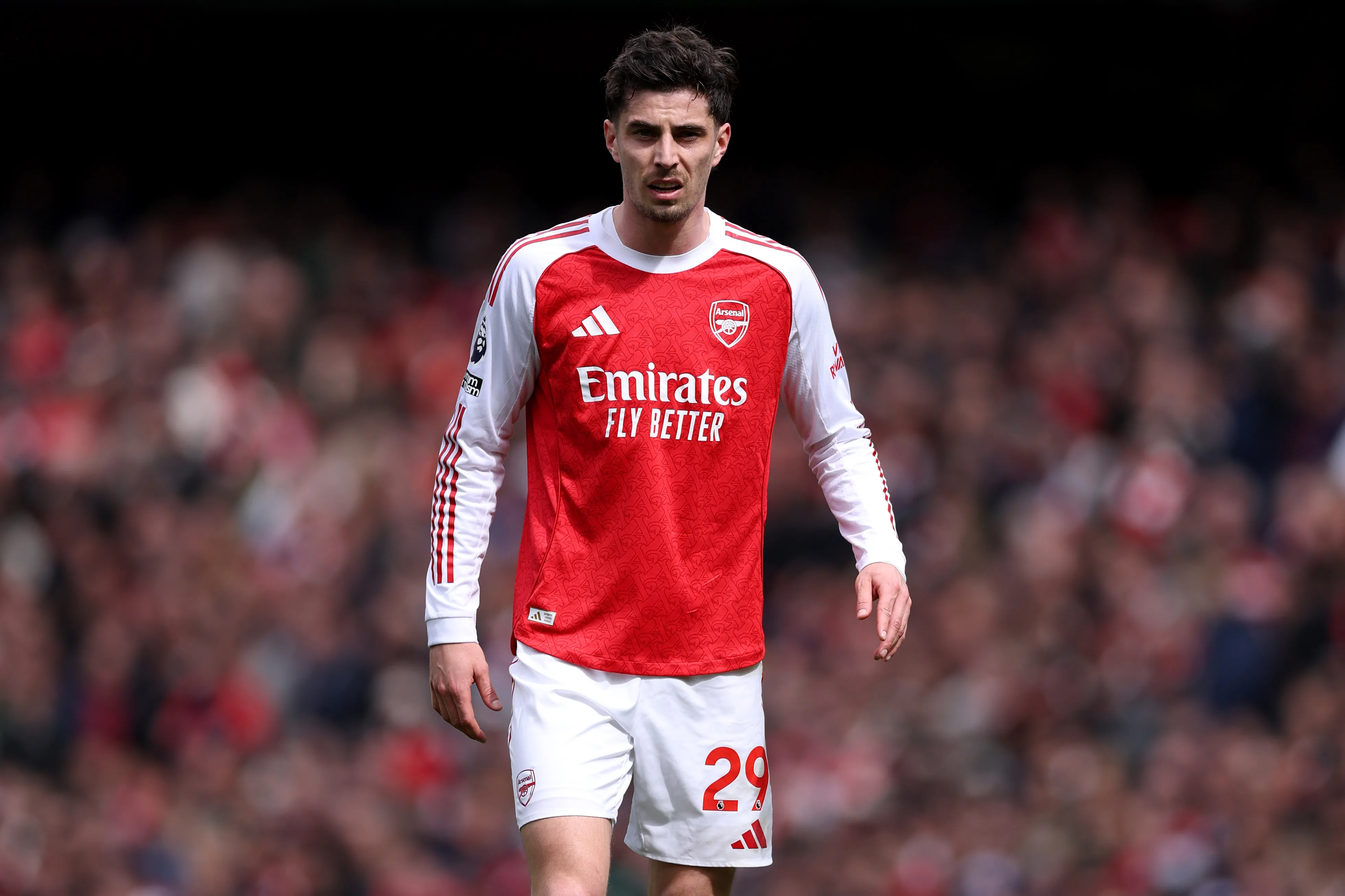 Kai Havertz em campo pelo Arsenal (Foto: Justin Setterfield/Getty Images)