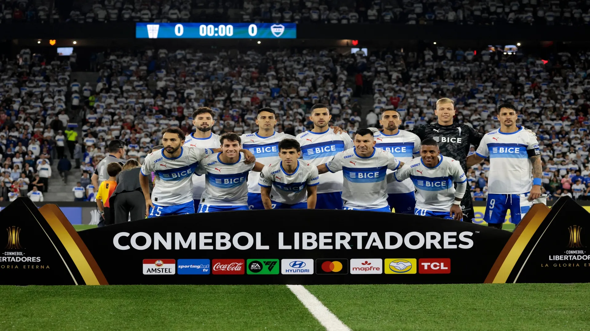 Universidad Católica na estreia da Libertadores 2026 – Geraldo Caso Bizama/Getty Images