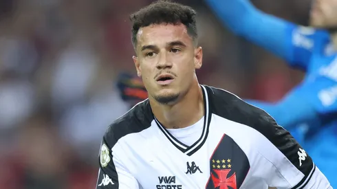 Coutinho em campo pelo Vasco. Foto: Lucas Figueiredo/Getty Images