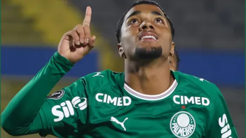 Heittor, atacante do Palmeiras (Fábio Menotti/Palmeiras/by Canon)