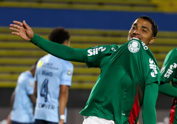 Heittor em jogo da Libertadores sub-20 (Fábio Menotti/Palmeiras/by Canon)