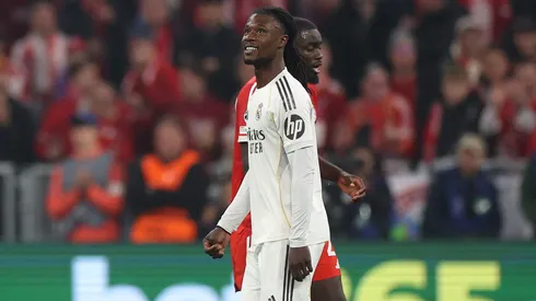 Camavinga foi detonado por Wesley Sneijder. (Photo by Adam Pretty/Getty Images)