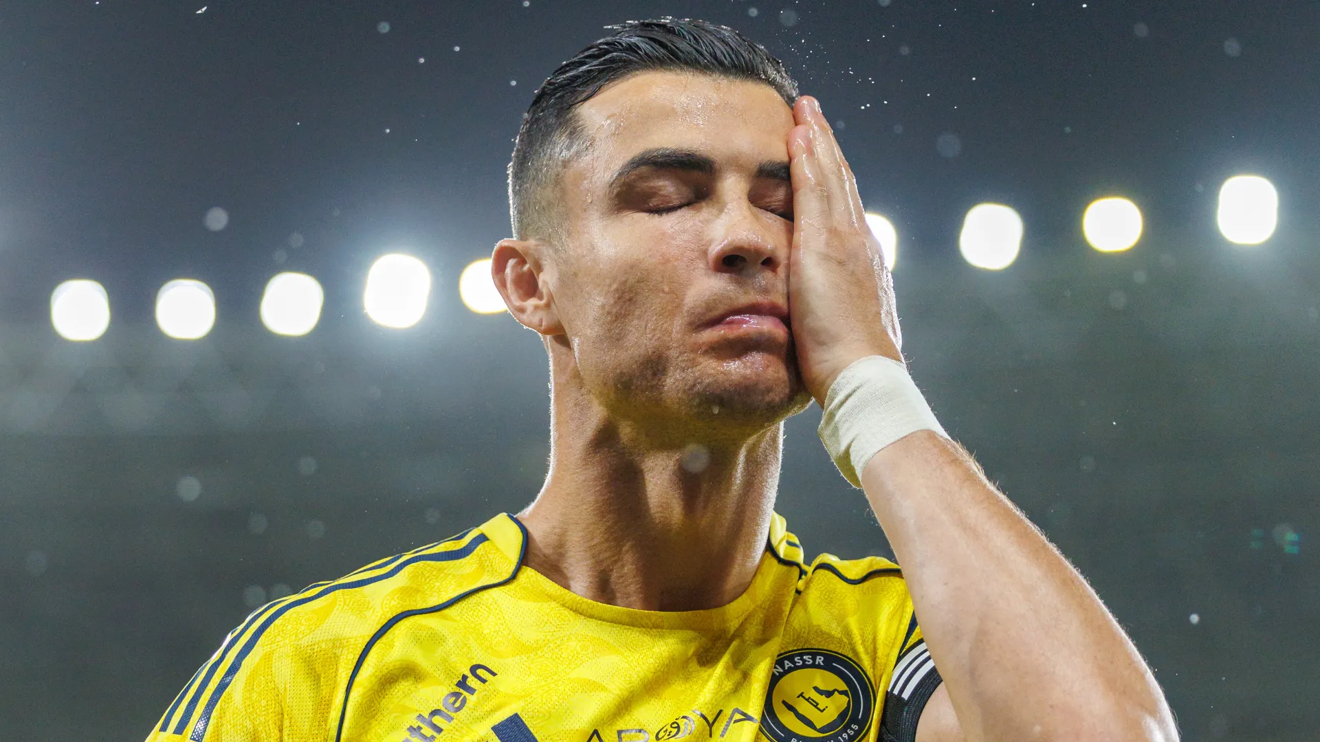 Cristiano Ronaldo durante partida do Al-Nassr