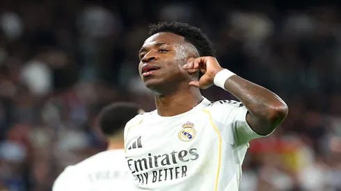 Vini Jr é alvo dos torcedores do Real Madrid - Florencia Tan Jun/Getty Images