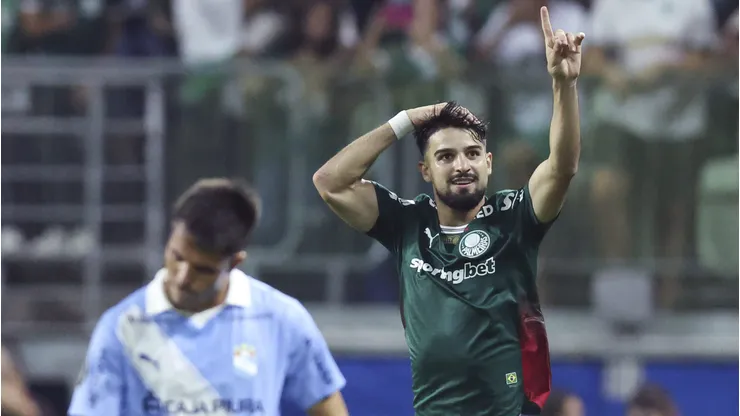 Sporting Cristal perde para o Palmeiras na Libertadores. Foto: Alexandre Schneider/Getty Images
