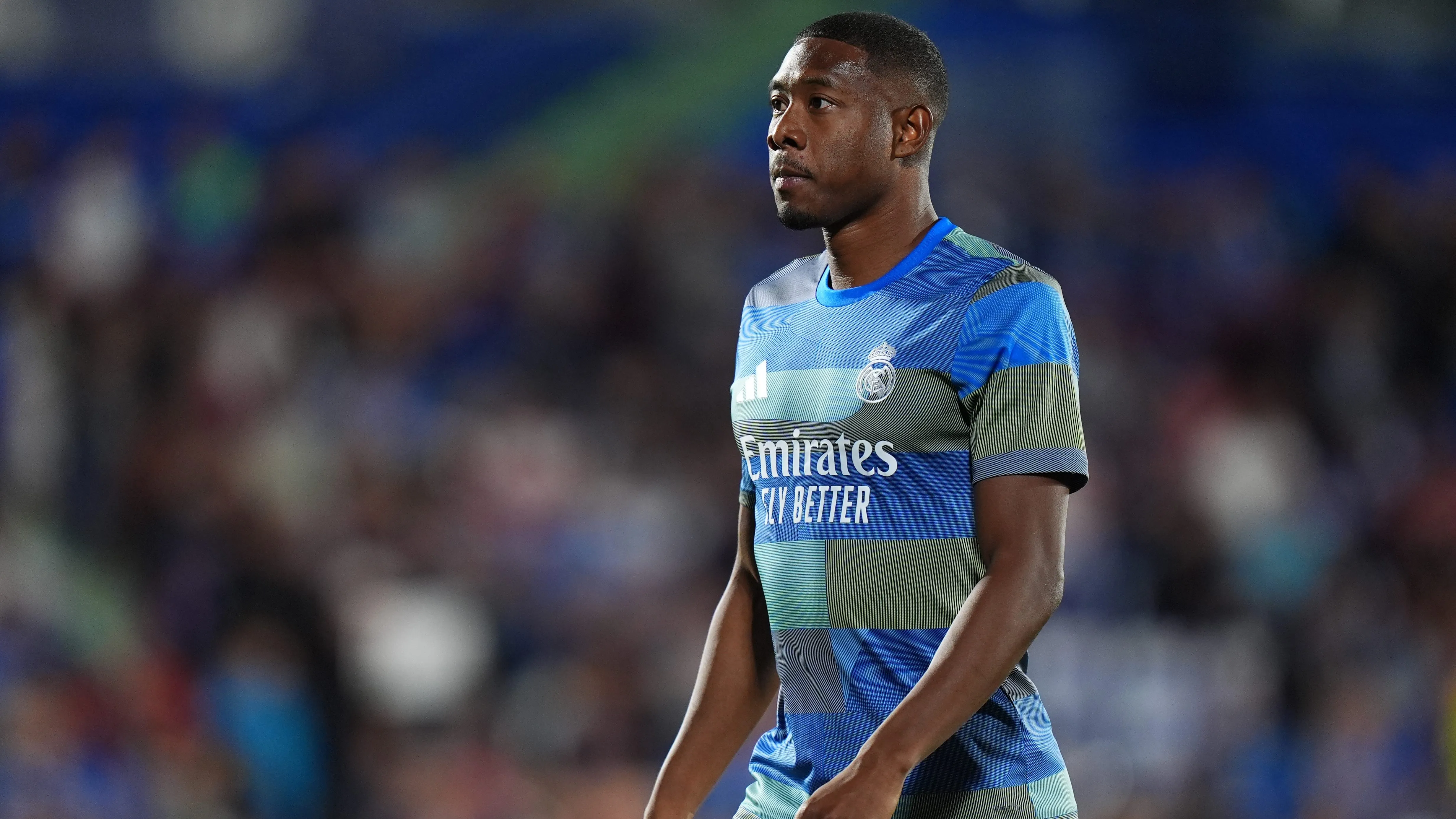 David Alaba em jogo do Real Madrid. Foto: Angel Martinez/Getty Images