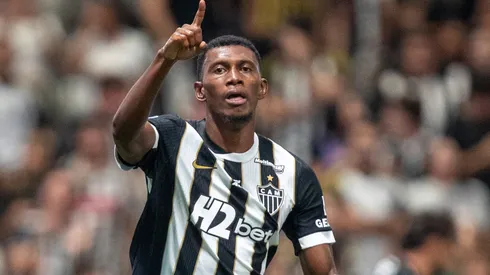 Atlético Mineiro passa sufoco mas vence o Juventud no final com gol de Cassierra nos acréscimos. Foto: Fernando Moreno/AGIF