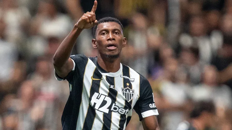 Atlético Mineiro passa sufoco mas vence o Juventud no final com gol de Cassierra nos acréscimos. Foto: Fernando Moreno/AGIF