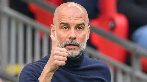Guardiola projetou o duelo contra o Arsenal e fez alerta sobre briga pelo título da Premier League. Foto: IMAGO / Mark Pain
