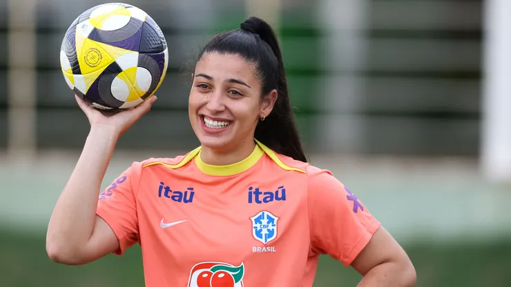 Em preparação, Duda Sampaio destaca dificuldade no confronto contra o Canadá - Foto: Lívia Villas Boas/CBF