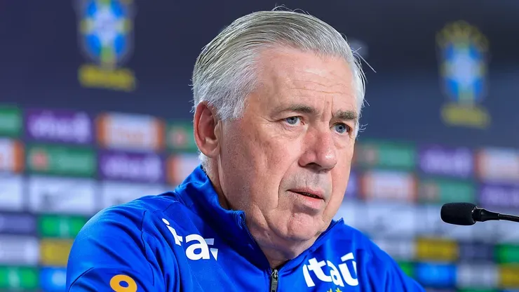 Carlo Ancelotti, técnico da Seleção. (Foto: Buda Mendes/Getty Images)