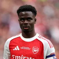 Arteta explica a situação de Saka após semanas como desfalque