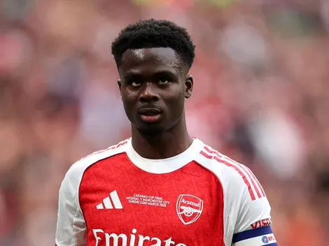 Arteta explica a situação de Saka após semanas como desfalque