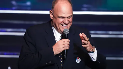 Oscar Schmidt é homenageado pelo Real Madrid. Foto: Buda Mendes/Getty Images