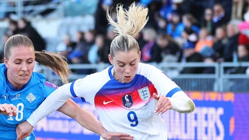 Alessia Russo pela Inglaterra (Photo by Hulda Margret/Getty Images)