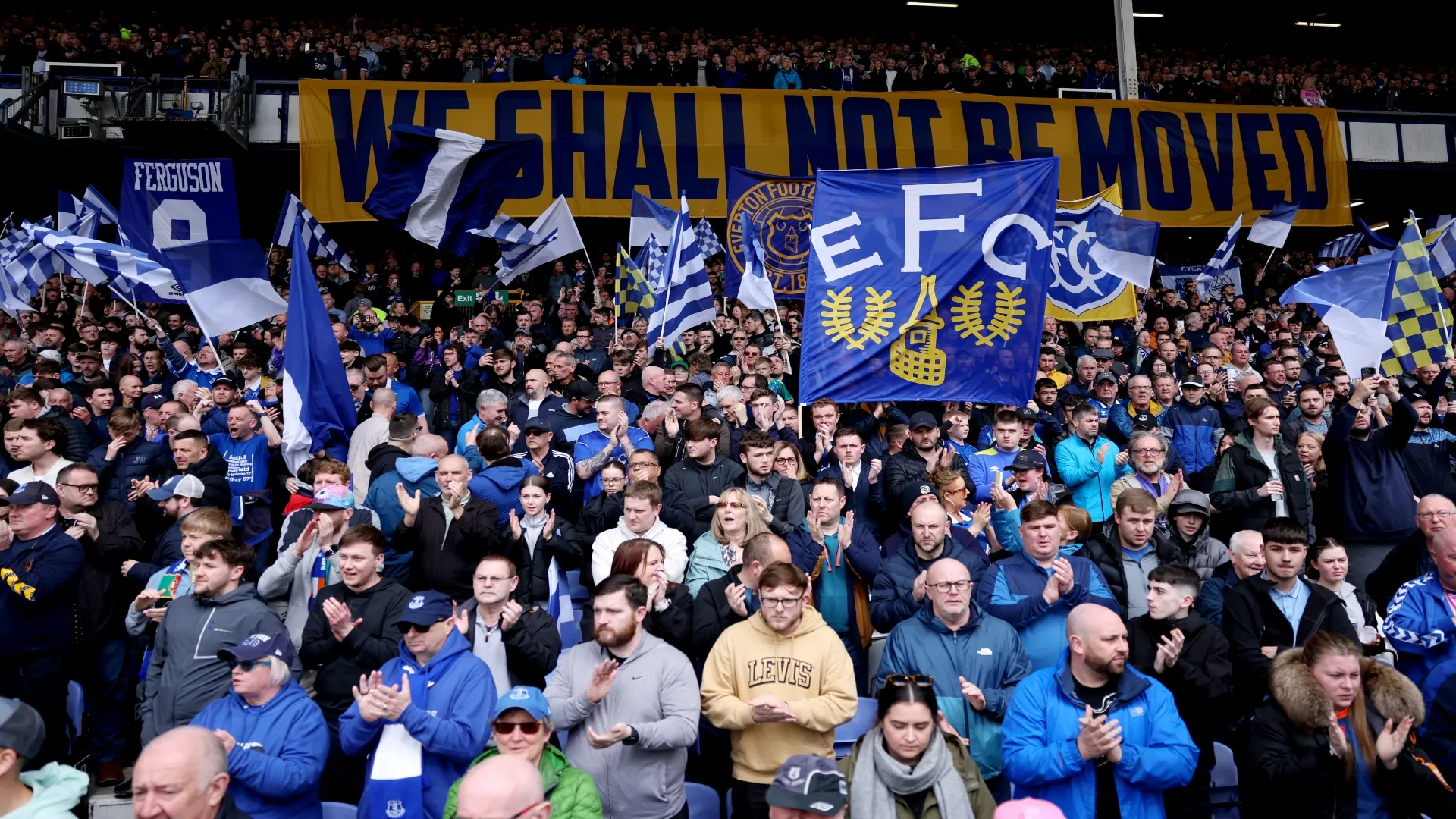 Torcedores do Everton – Alex Livesey/Getty Images