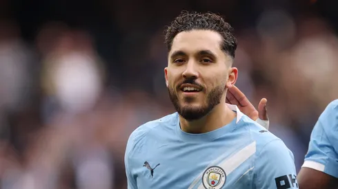 Cherki anota golaço contra o Arsenal. Foto: Carl Recine/Getty Images