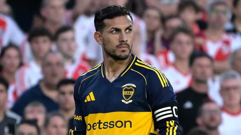 Leandro Paredes, autor de gol no clássico entre River Plate x Boca Juniors. (Photo by Marcelo Endelli/Getty Images)