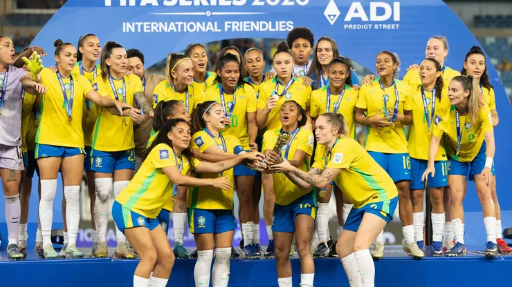 Seleção Brasileira Feminina (Créditos: CBF)
