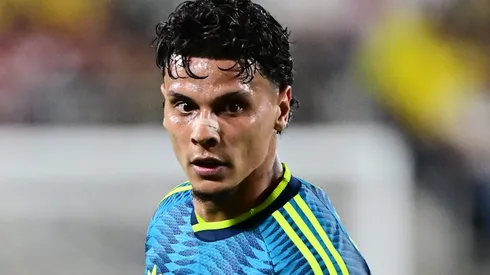 Richard Rios durante treinos da Colômbia. (Photo by Julio Aguilar/Getty Images)