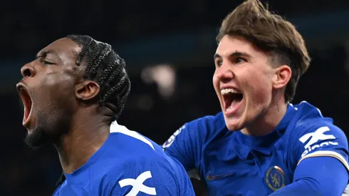 Axel Disasi e Marc Guiu. (Photo by Shaun Botterill/Getty Images)