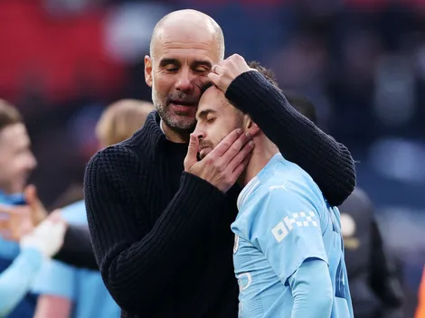 Guardiola se emociona com saída Bernardo do Manchester City