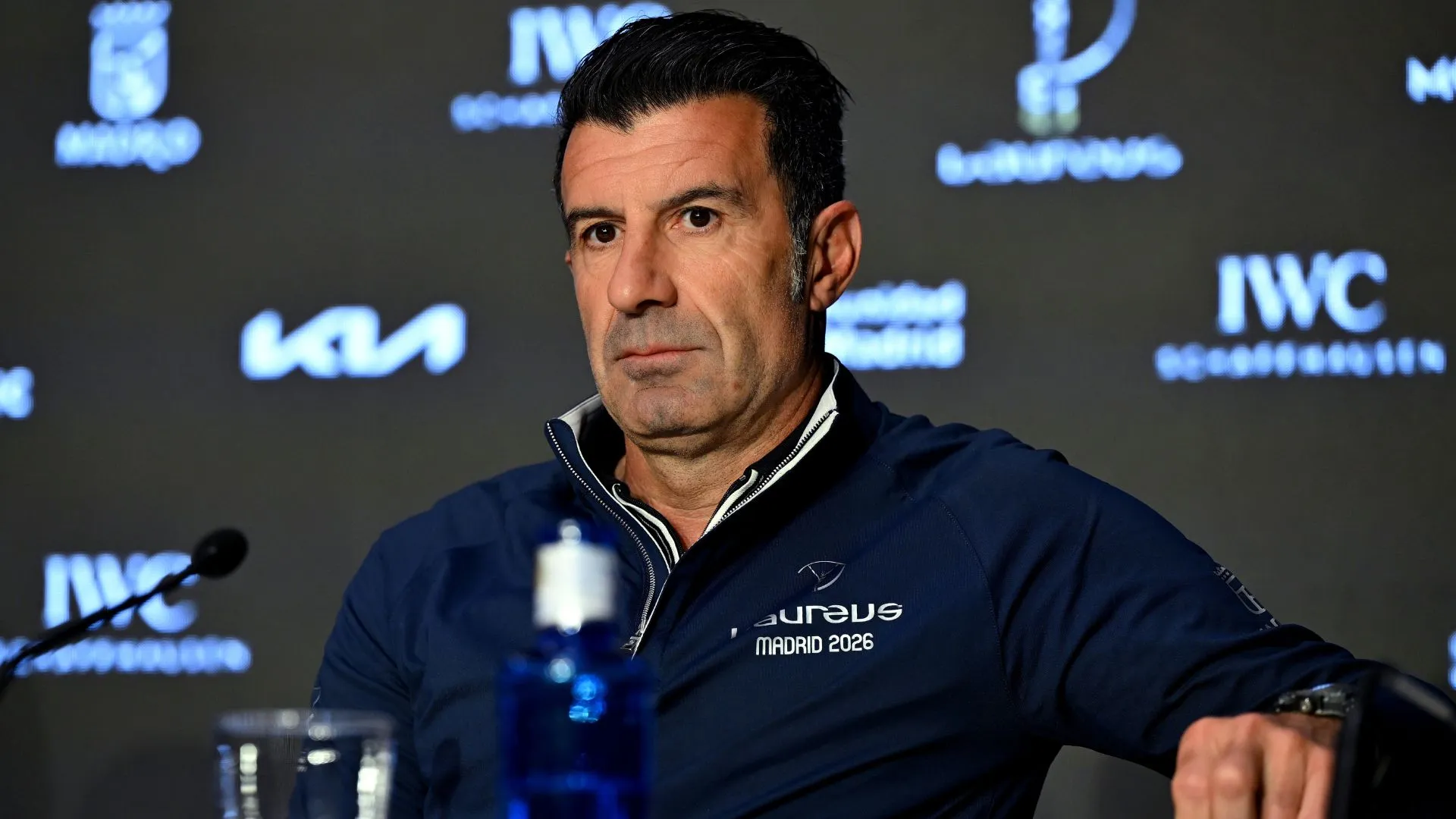 Luís Figo jogou pela Seleção de Portugal (foto: Carlos Alvarez/Getty Images)