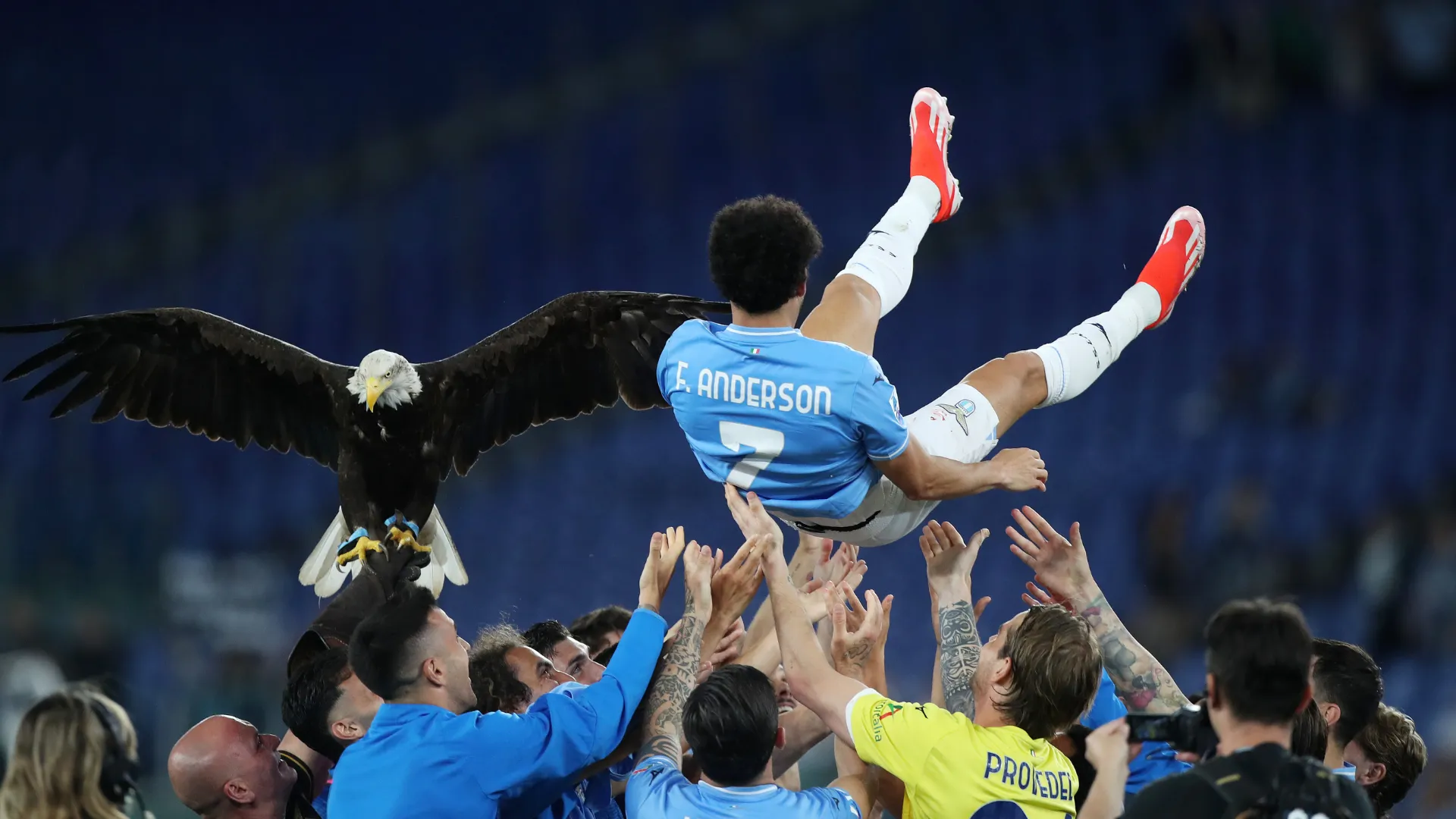 Despedida de Felipe Anderson na Lazio