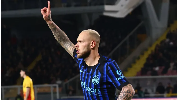 Dimarco lidera ranking de criação de chances claras de gol na temporada. Foto: Maurizio Lagana/Getty Images