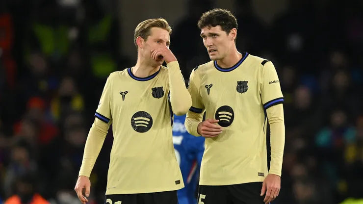 De Jong e Christensen, do Barcelona (Mike Hewitt/Getty Images)